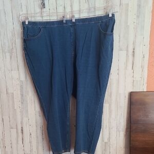Catherines Dark Blue Ankle Jeans
